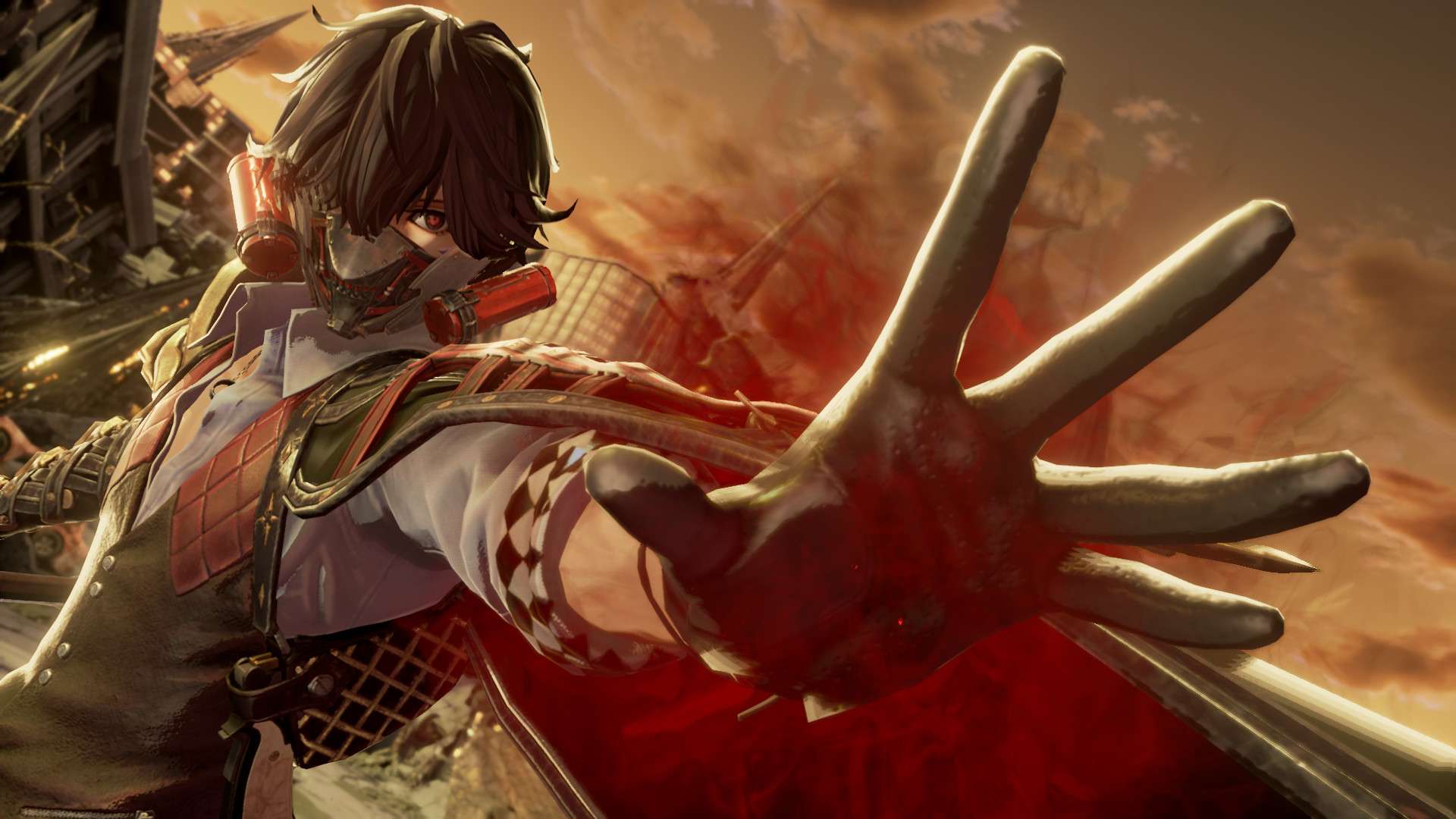 Postava používá v Code Vein speciální schopnost