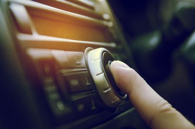 Osobní prst dojemný hudební systém v autě