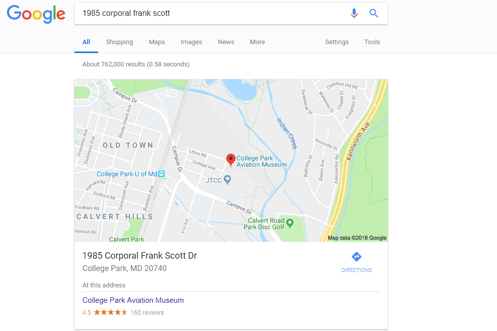 Vyhledávač PSČ Google