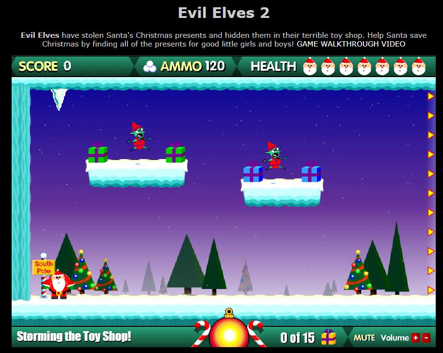 Hra Evil Elves 2