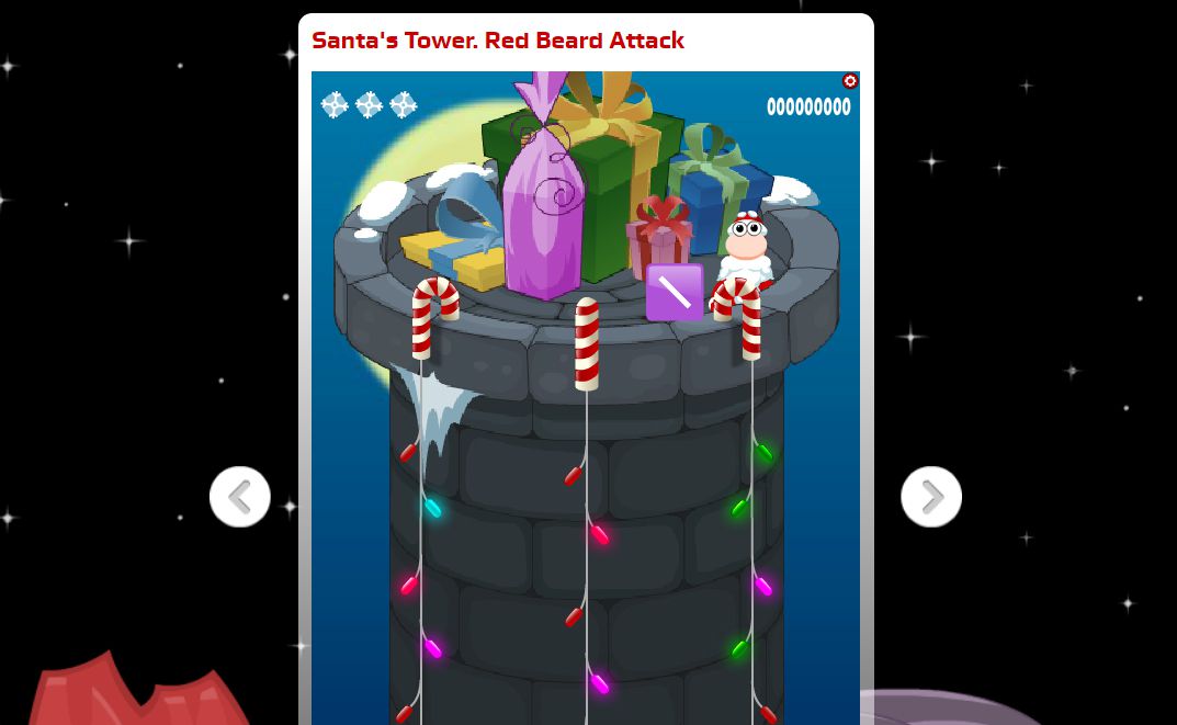 Hra Santa's Tower