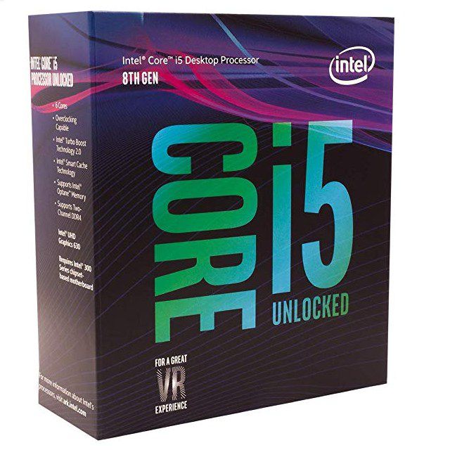 Procesor Intel i5-8600K 8. generace