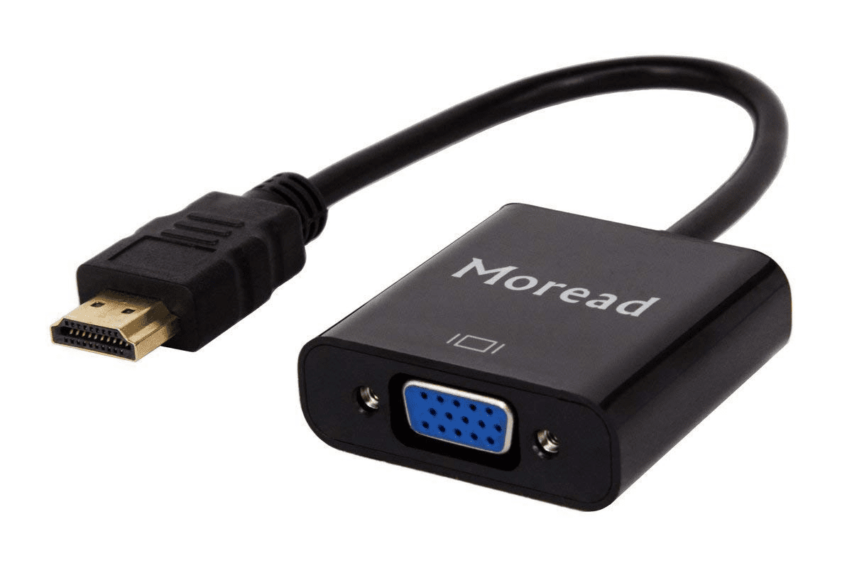 Adaptér pro připojení kabelu VGA k počítači HDMI