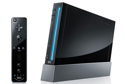 Wii Console a Wii Remote (černá)