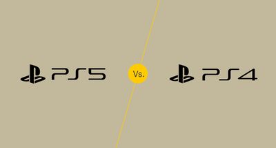 Loga PS4 vs PS5