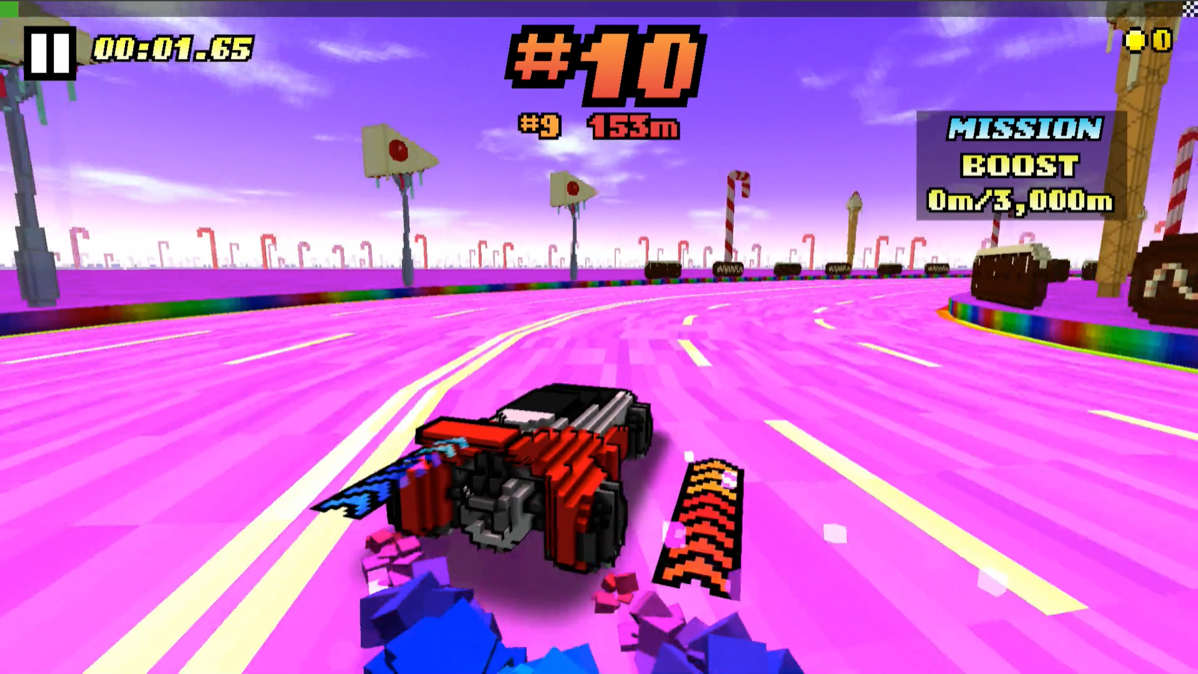 Screenshot závodní hry Android Maximum Car