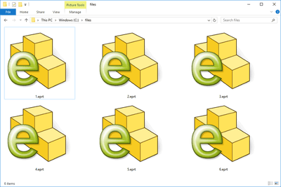 Soubory EPRT ve Windows 10