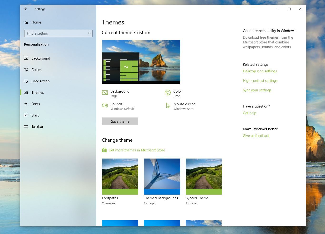 Windows Themes