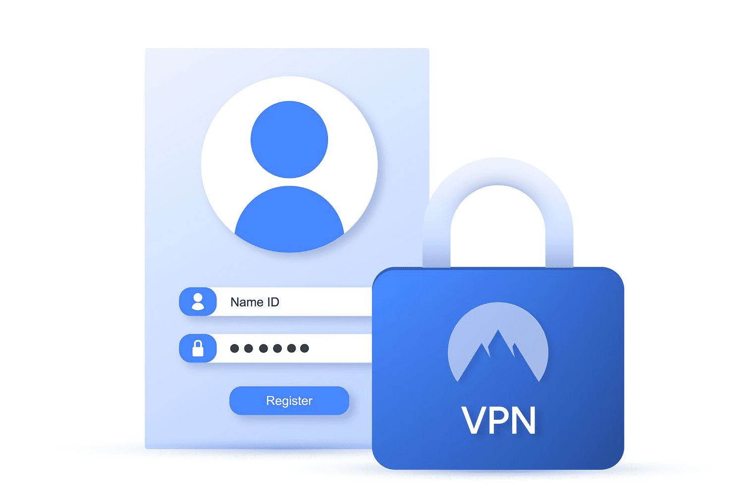 Ilustrace VPN