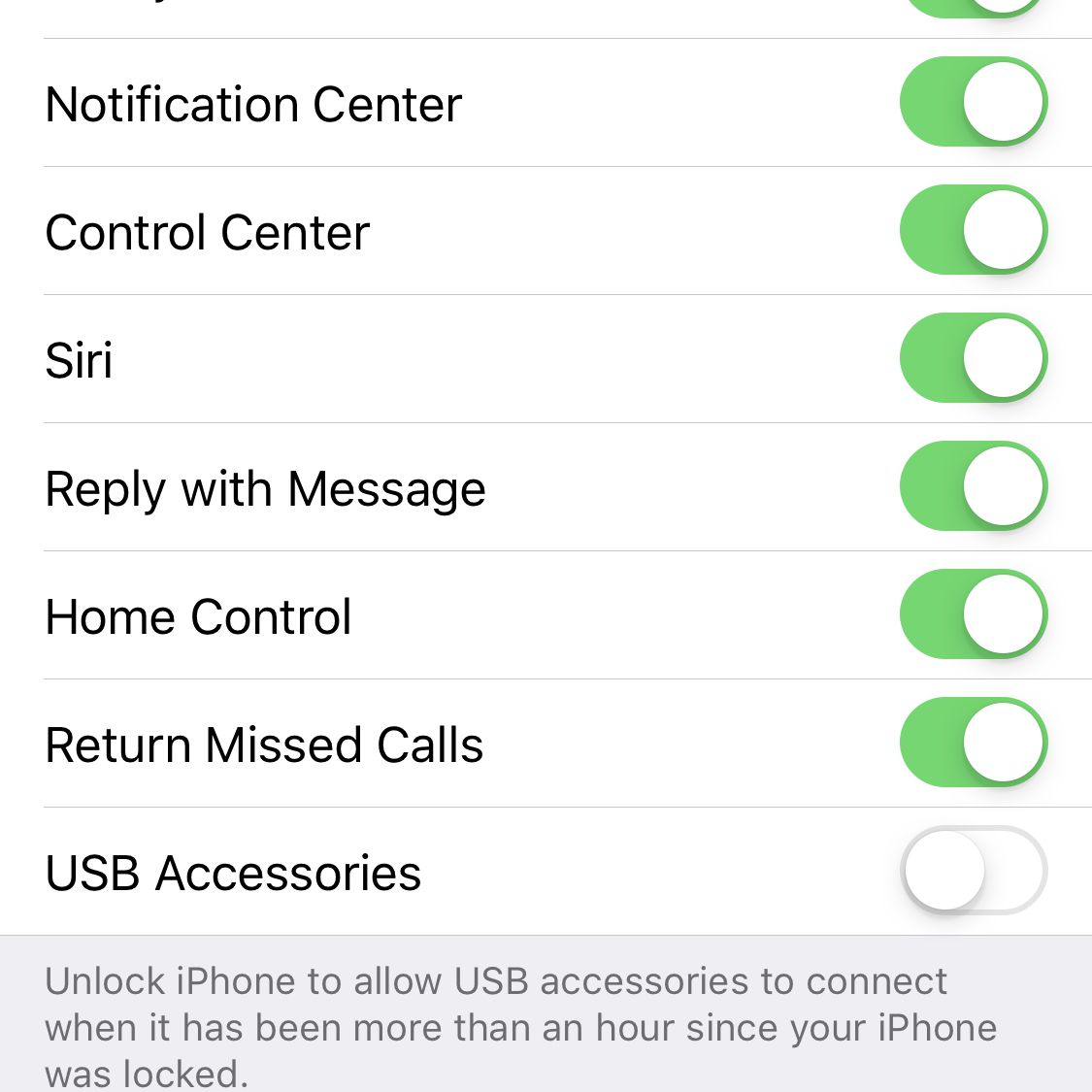 snímek obrazovky Nastavení hesla pro iPhone