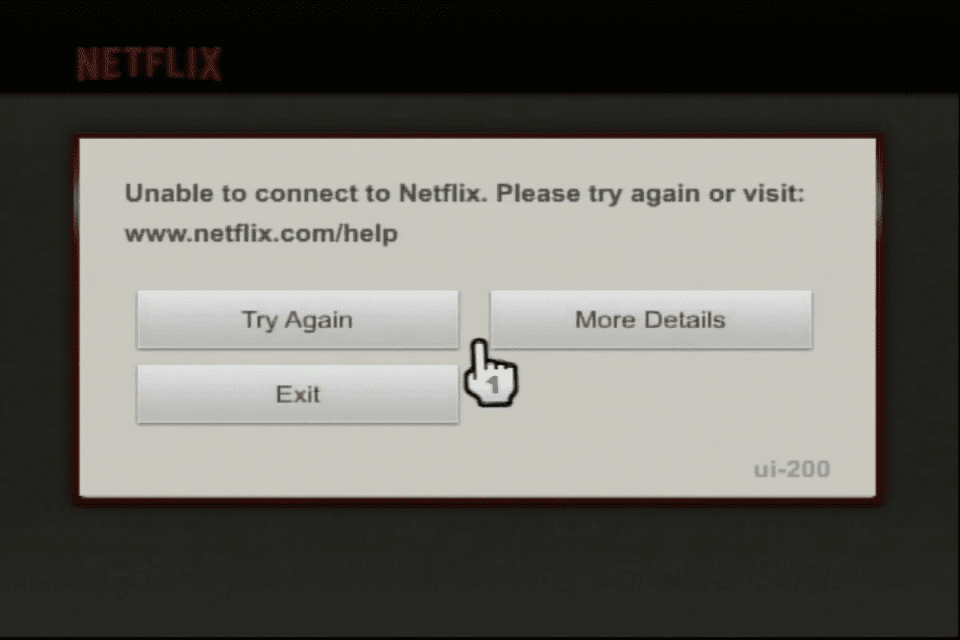 Odstraňování problémů s Netflix na Wii