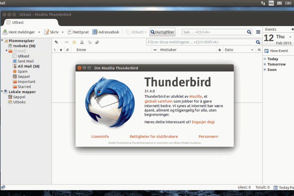 mozilla thunderbird for windows 7 pro