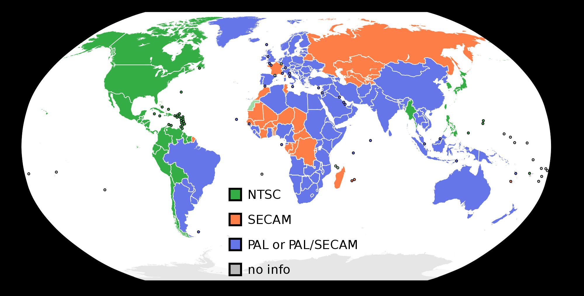 Graf NTSC PAL SECAM