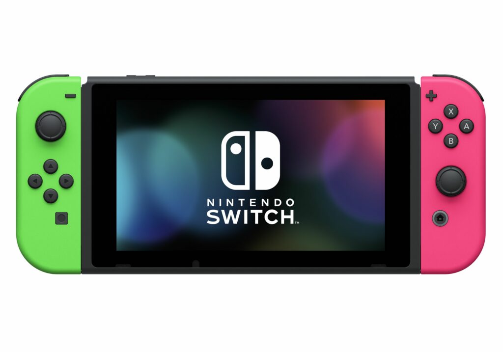 Switch Splatoon2 hardwarebundle JoyCons artwork 01 5c3cbefdc9e77c0001043208