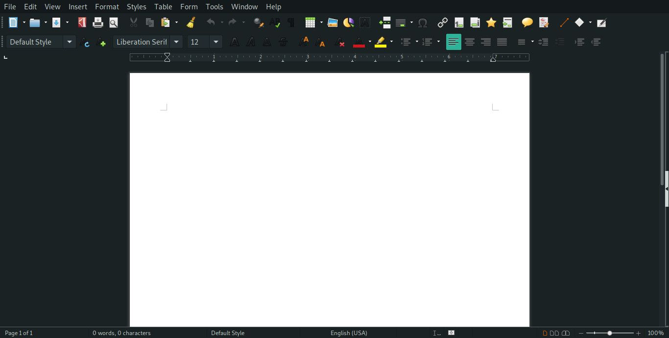 LibreOffice Writer