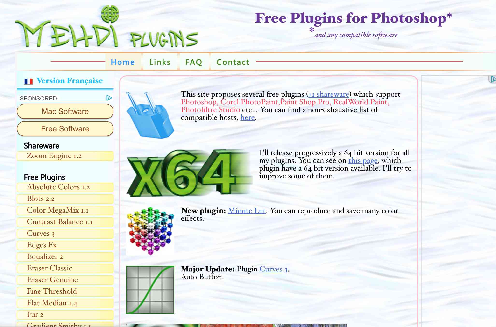 Web společnosti Mehdi Plugins