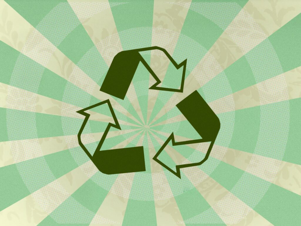 a green recycling symbol 109270526 577047425f9b585875bbf936