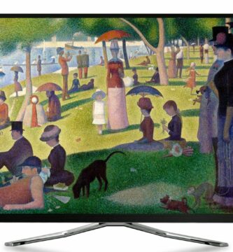 artcast seurat painting on tv 5912377b5f9b586470050d74