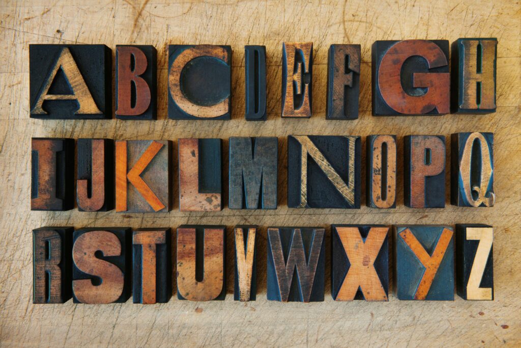 close up of alphabet on letterpress 116359432 59cbdeeec412440010e559d4 5c13f069c9e77c00012d4310