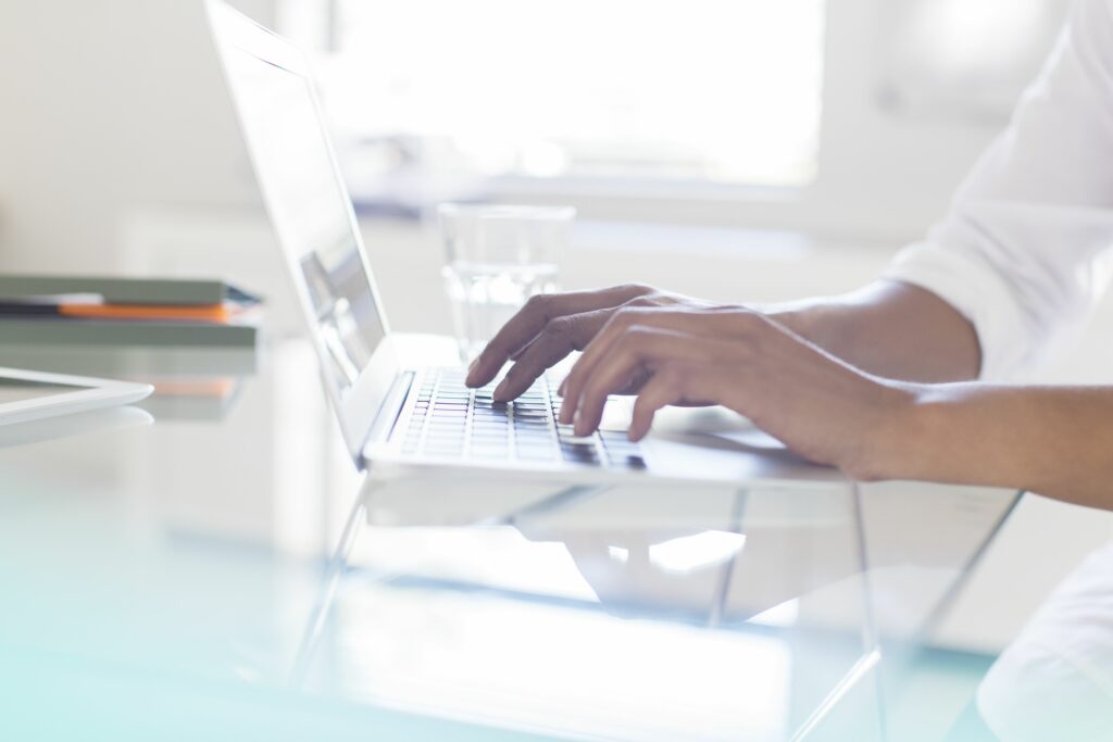 hands of businesswoman typing on laptop in office 555798711 57ec0fdf3df78c690f4cca3d