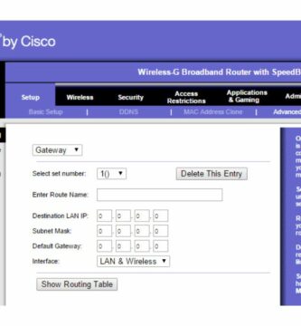 Co jsou tabulky směrovače TCP / IP? 2 linksysroutingtable 16a0e1e4623c4d5d9450f390d8d107ce