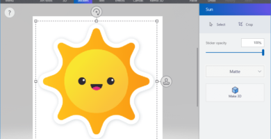 paint 3d sun sticker 59a80cf2d963ac0011d5083c