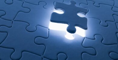 puzzle piece blue glowing pm images the image bank getty images 56a6faf55f9b58b7d0e5d215