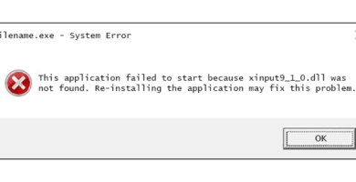 xinput9 1 0 dll error message 5a8d8e850e23d90037dc66f9