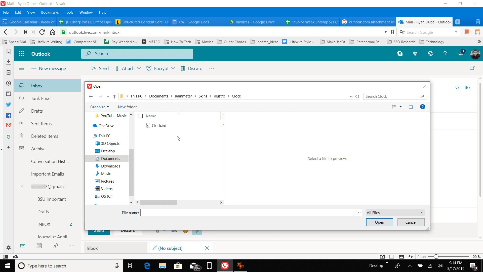 připojení souboru k e -mailu Outlook.com