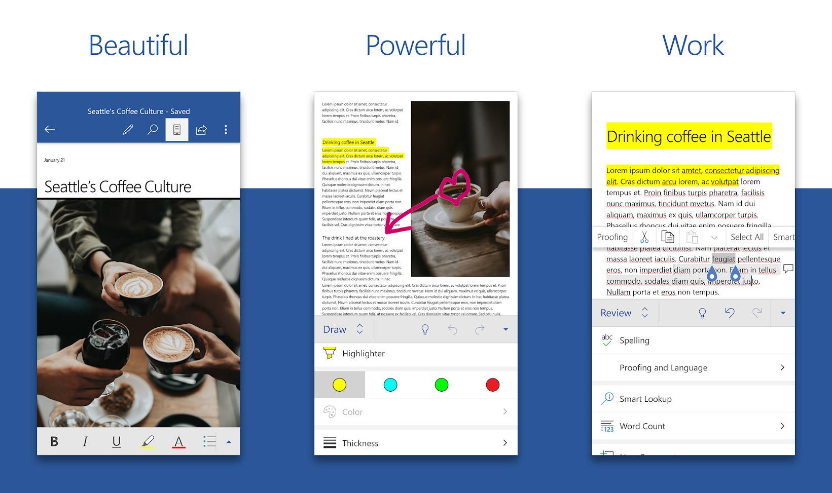 Microsoft Word pro Android