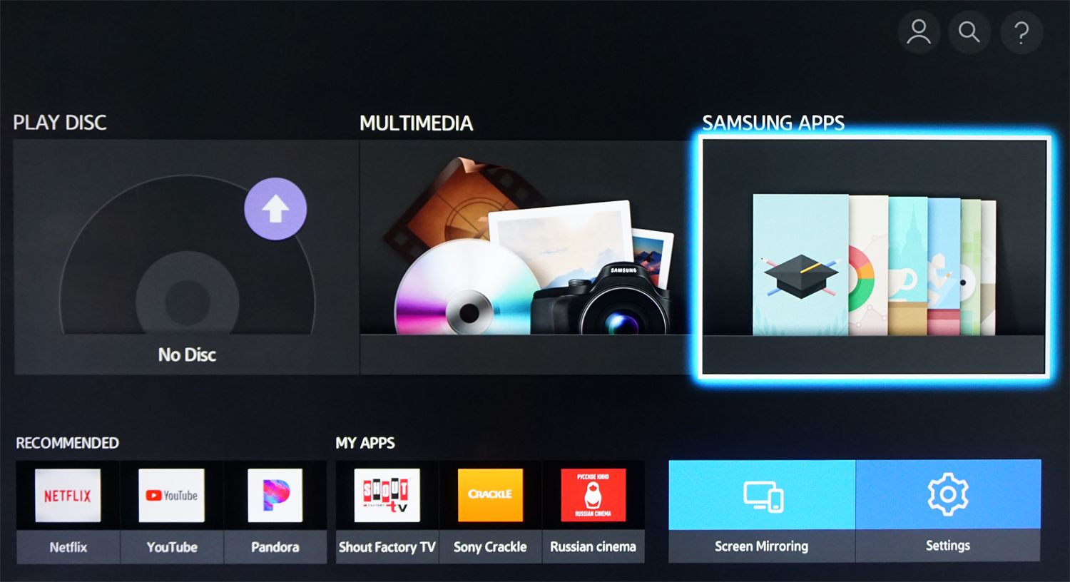 Aplikace Samsung pro přehrávače Blu-ray a Ultra HD Blu-ray