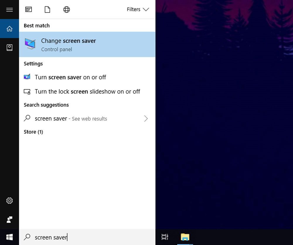 Možnosti prezentace zámku obrazovky Windows 10