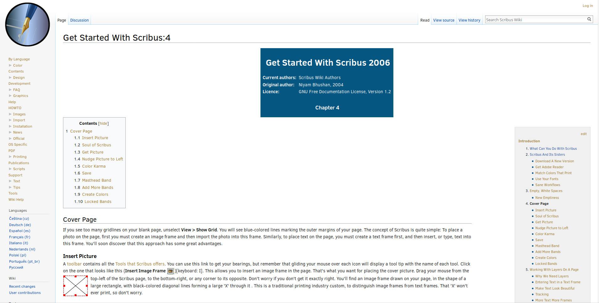 Výukový program Scribus Wiki