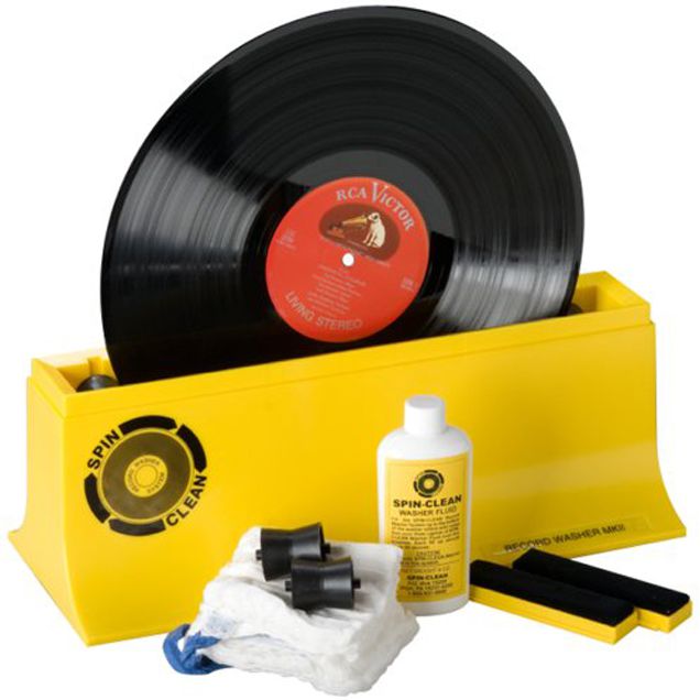 Systém mytí desek Spin-Clean pro čištění vinylových desek