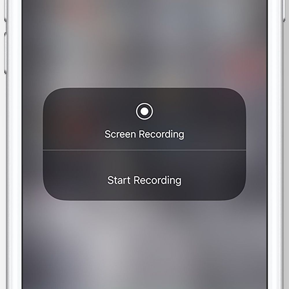 Nahrávání obrazovky iOS 11