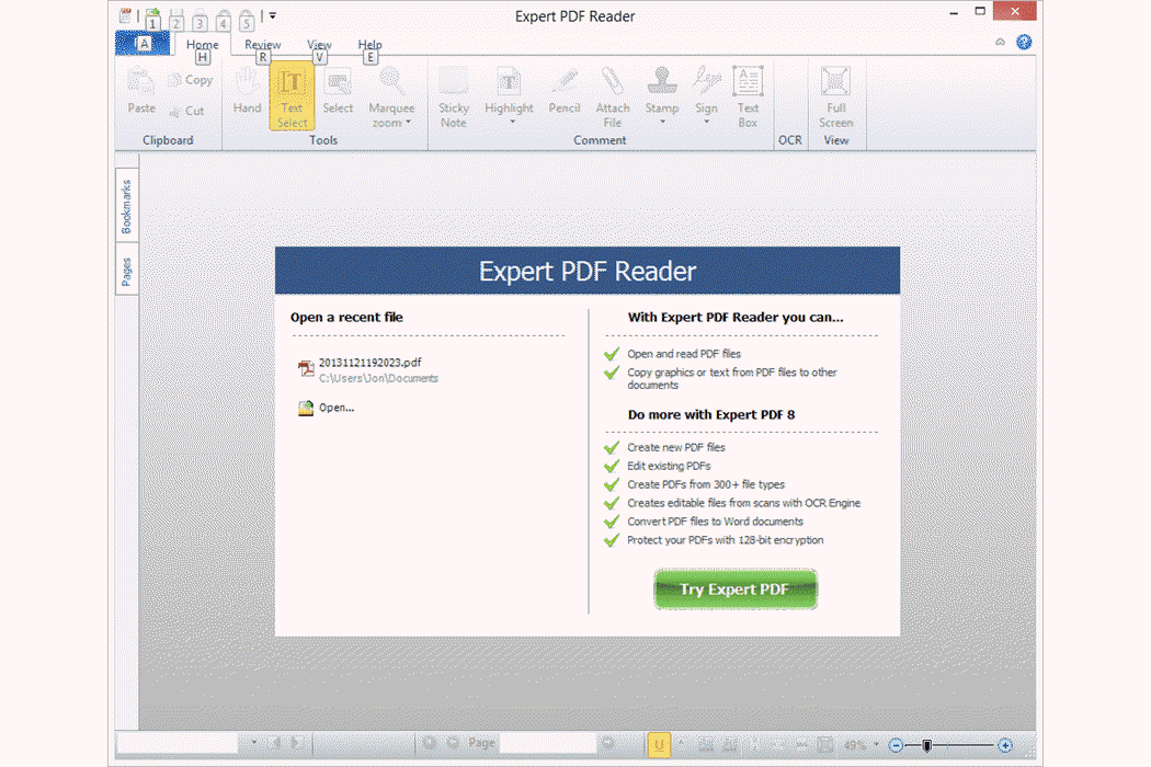 Expertní čtečka PDF - bezplatná čtečka PDF