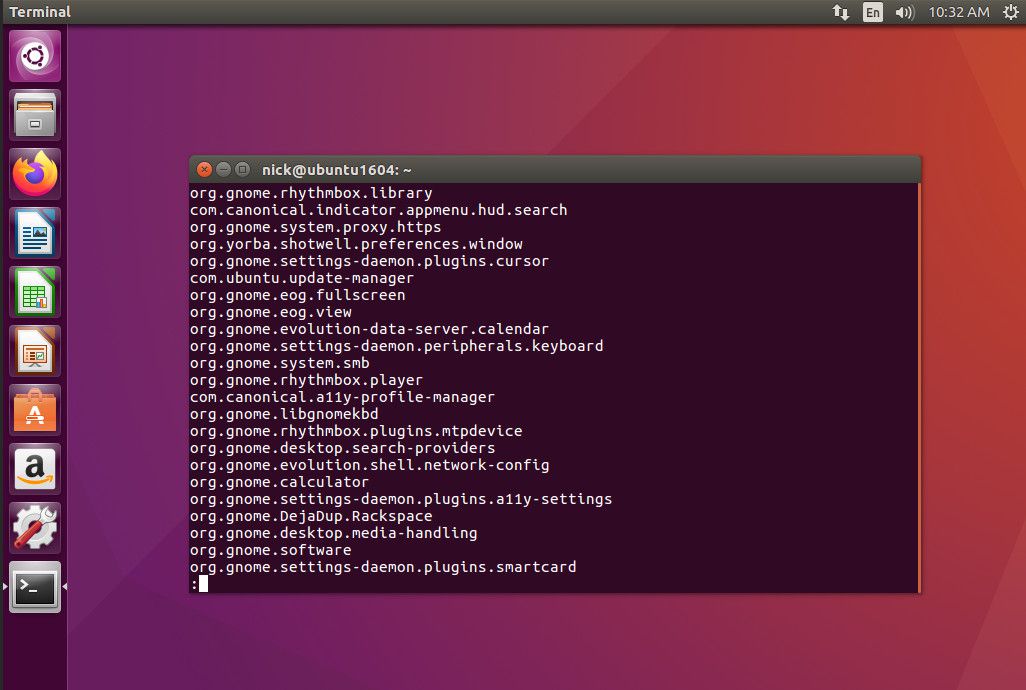 Ubuntu seznam schémat gsettings