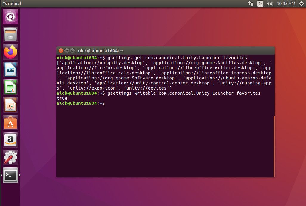 Oblíbené gsettings Ubuntu
