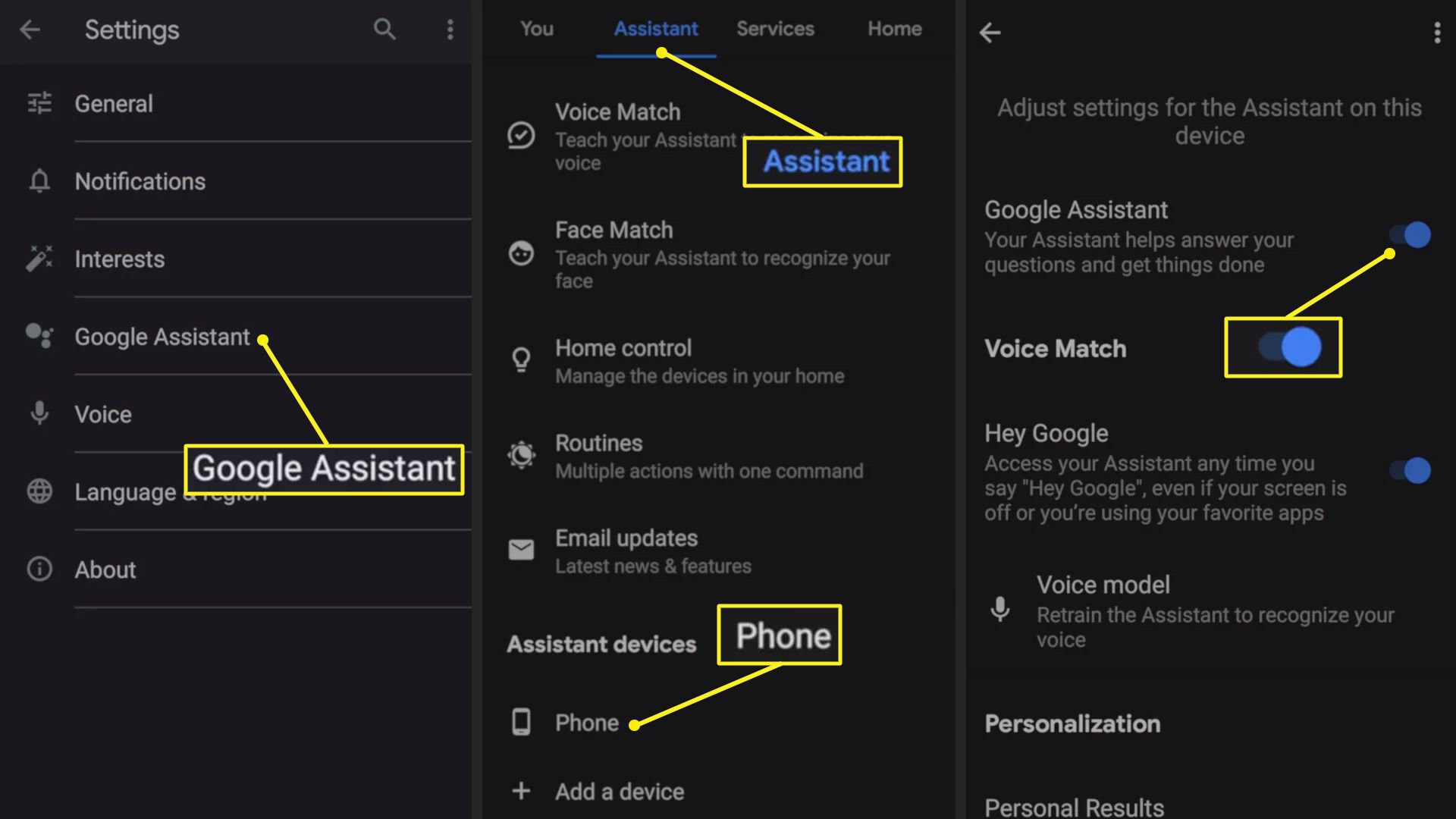 Kroky pro vypnutí OK Google na smartphonu