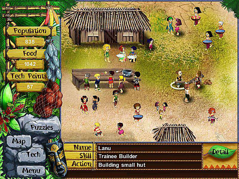 Screenshot virtuálních vesničanů