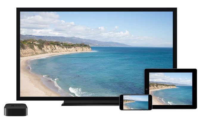 Apple TV zrcadlí displej iPhonu a iPadu
