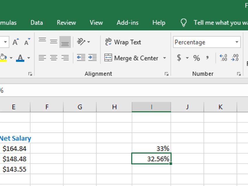 Použití procentuálního formátování v Excelu