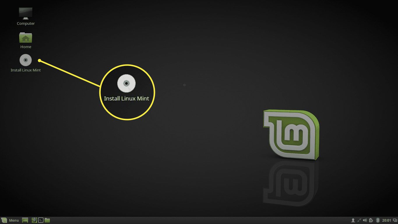 Desktop Linux Mint