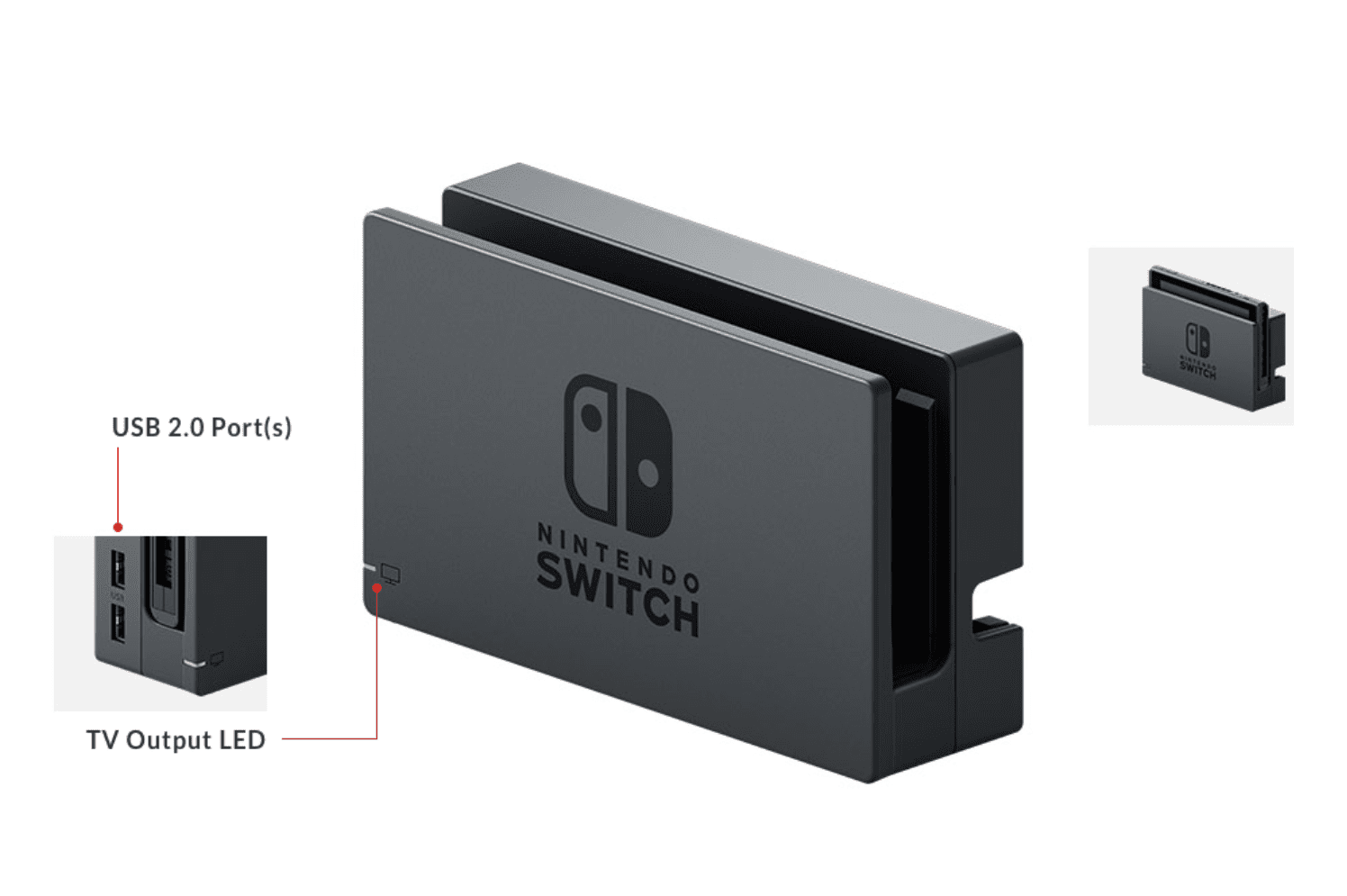 Přední strana Nintendo Switch