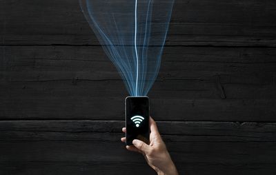 Připojení k bezdrátové síti pomocí smartphonu.