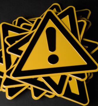 hazard warning sign on top of stack 73096483 57756a9b5f9b5858759f0015