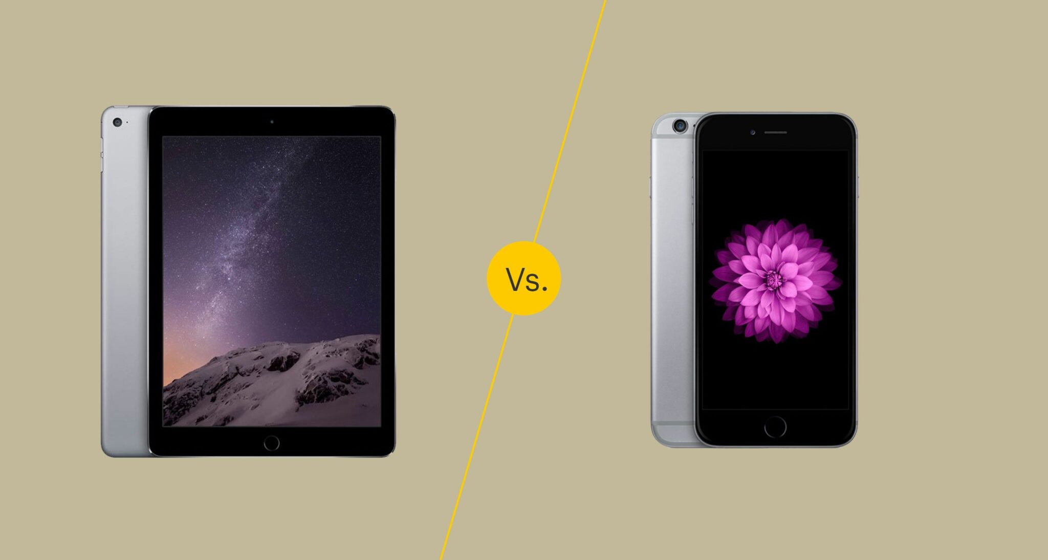 IPad Air 2 vs. iPhone 6 Plus 2024