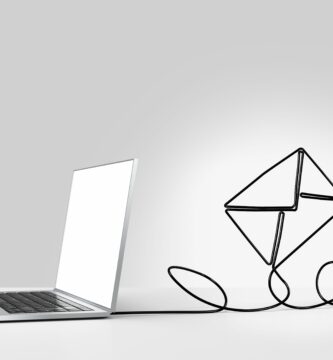 laptop computer with cable forming a n envelope 166085867 5af232130e23d90037f8091b