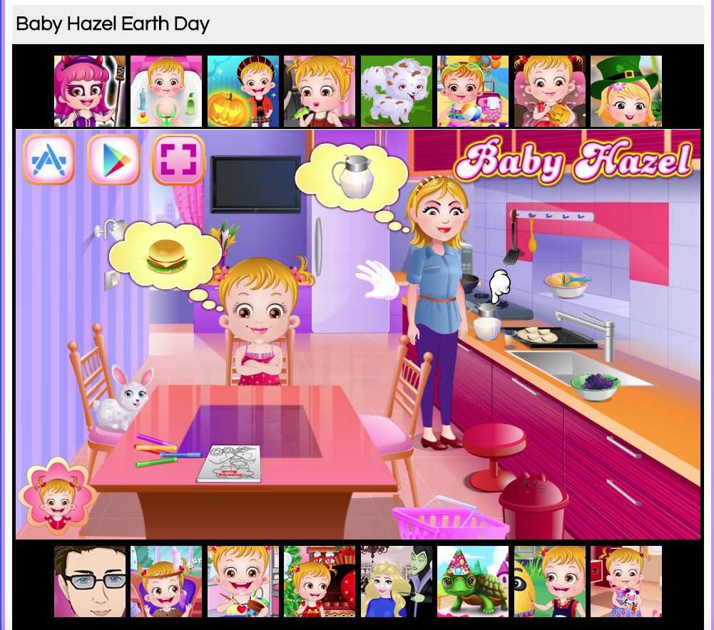 Baby Hazel Day Day Game