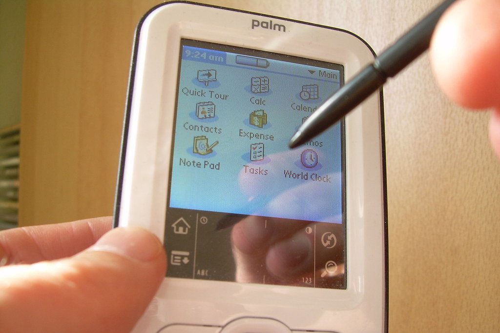 Aplikace na Palm Pilot